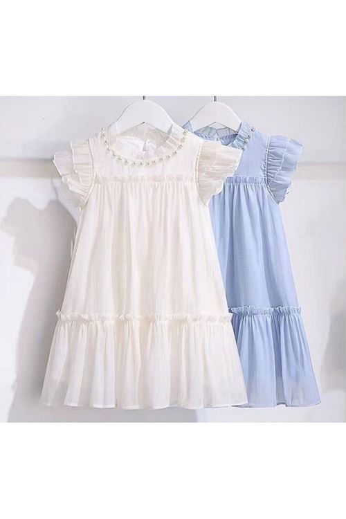 طفل بنت صيفية فستان 