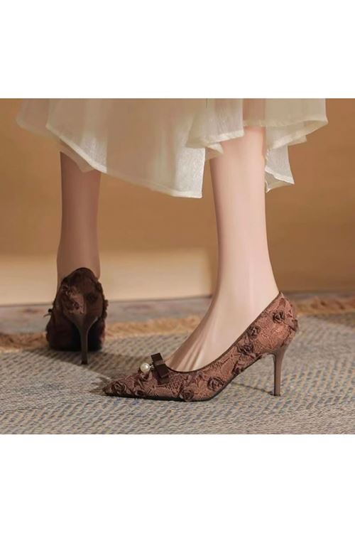 احذية نسائية صيفية حذاء كعب 