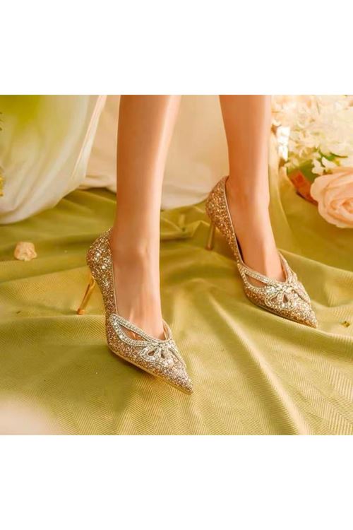 احذية نسائية صيفية حذاء كعب 