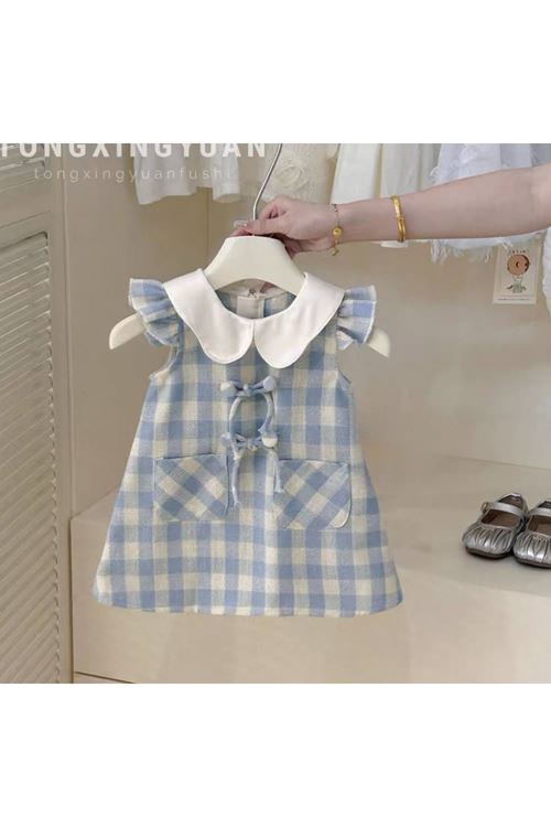 طفل بنت صيفية فستان 