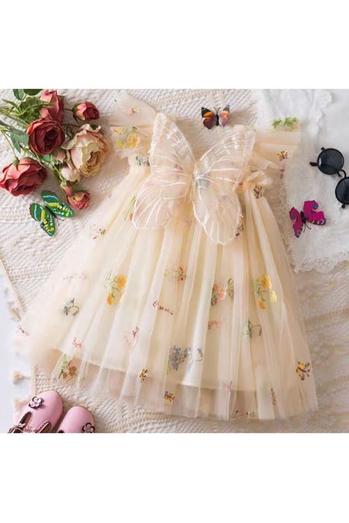 طفل بنت صيفية فستان 