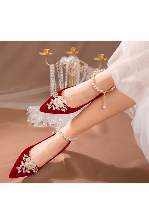 احذية نسائية صيفية حذاء كعب 