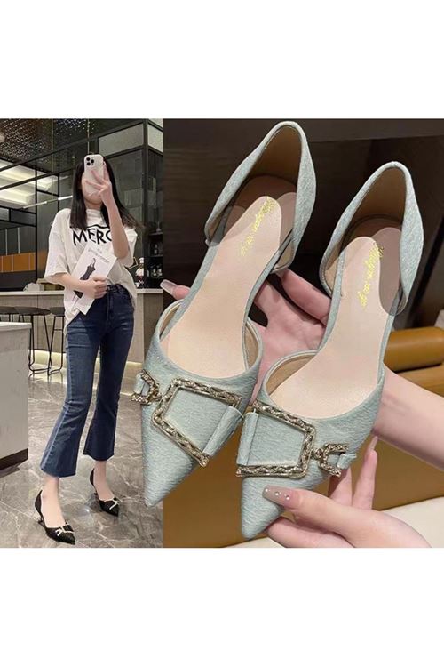 احذية نسائية صيفية حذاء كعب 