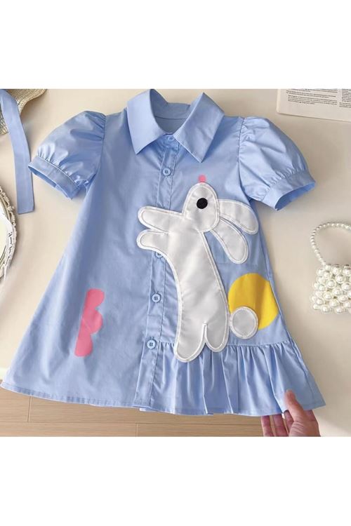 طفل بنت صيفية فستان