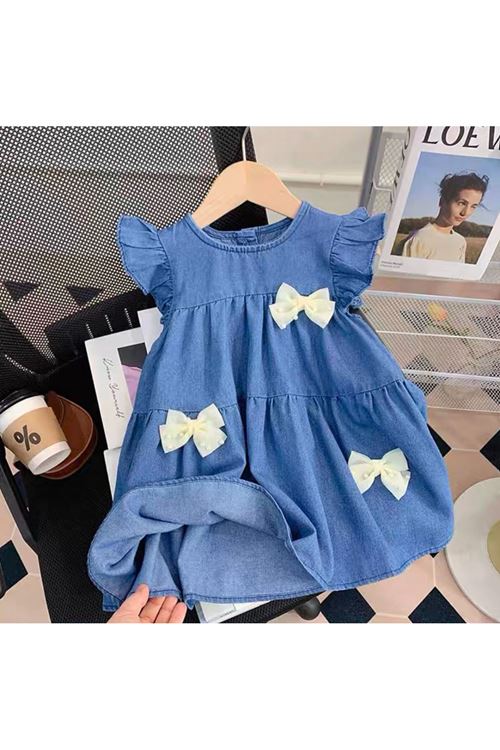 طفل بنت صيفية فستان 