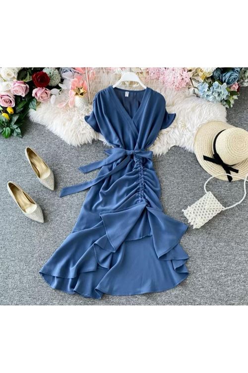 ملابس نسائية شتوية فستان 