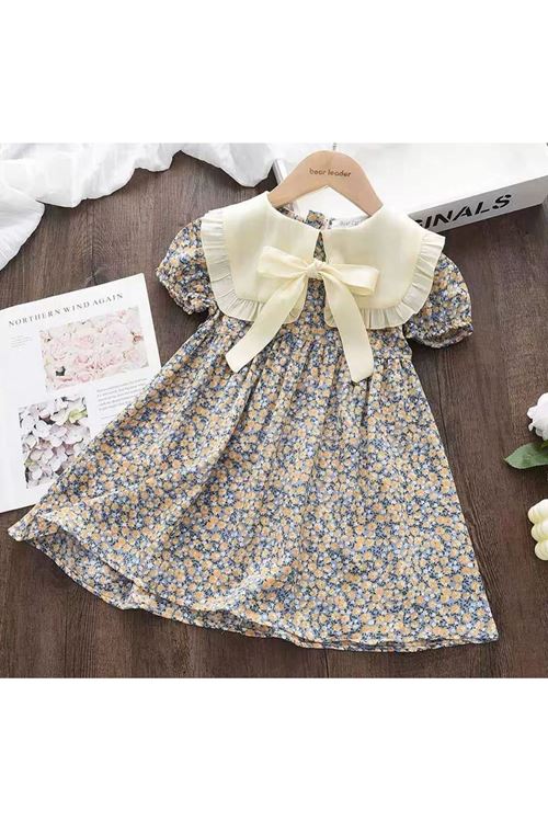 طفل بنت صيفية فستان 