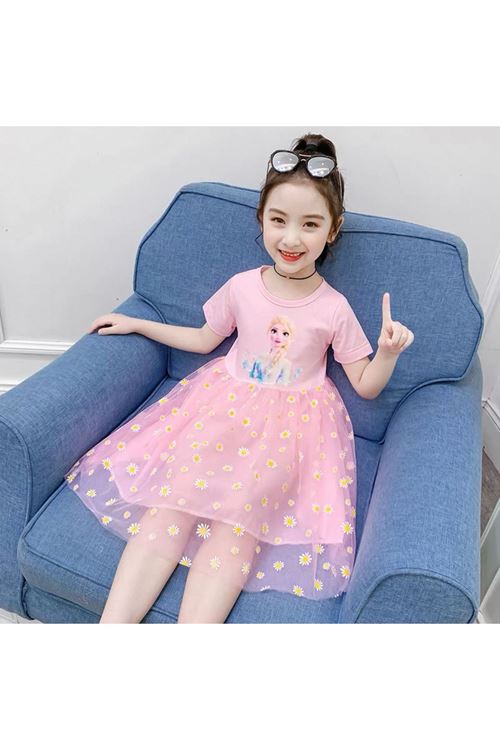 طفل بنت صيفية فستان  