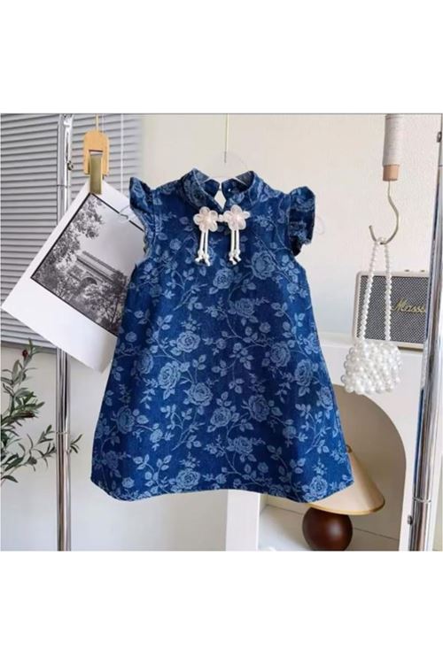 طفل بنت صيفية فستان 