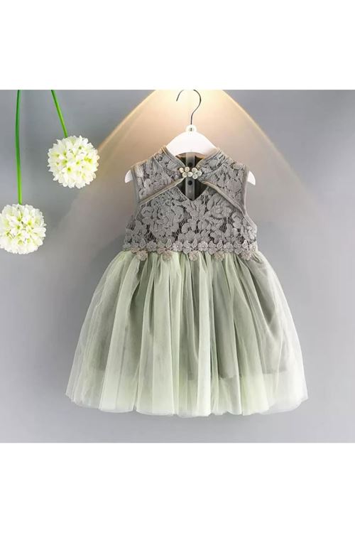 طفل بنت صيفية فستان  