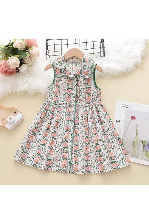 طفل بنت صيفية فستان 