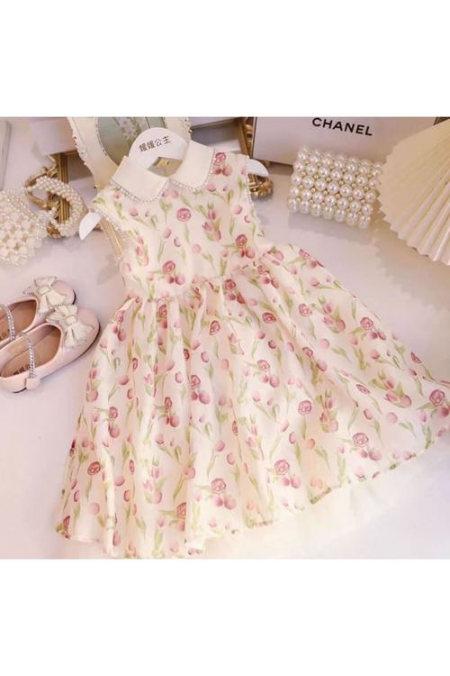 طفل بنت صيفية فستان   