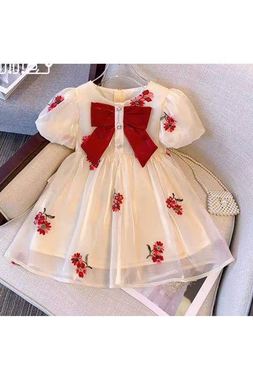 طفل بنت صيفية فستان   