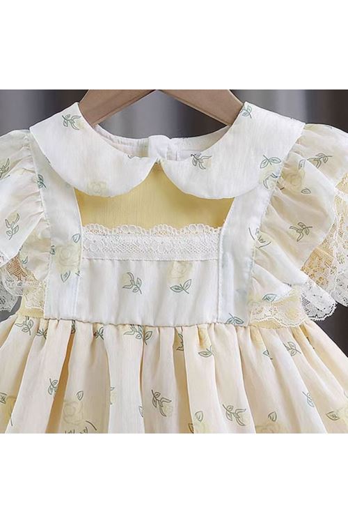 طفل بنت صيفية فستان 