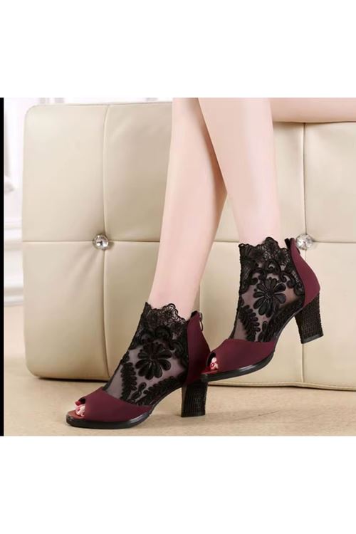 احذية نسائية صيفية حذاء كعب 