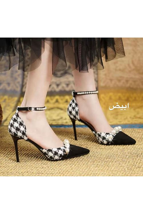 ‎الأحذية النسائية  الصيفية  كعب