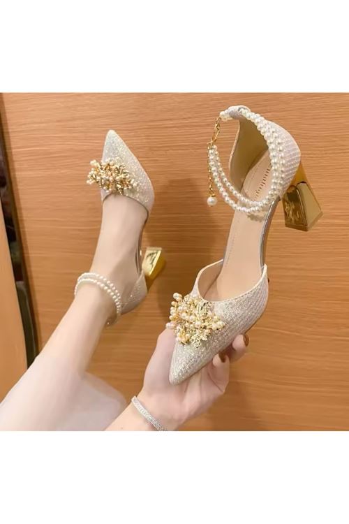 احذية نسائية صيفية حذاء كعب 