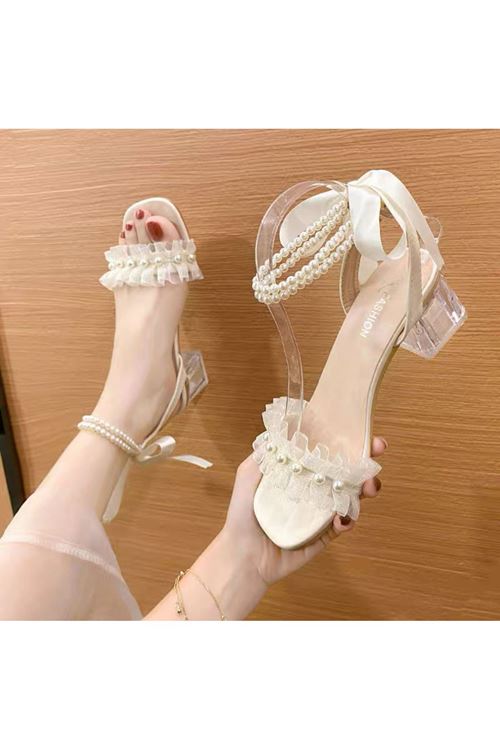 احذية نسائية صيفية حذاء كعب 