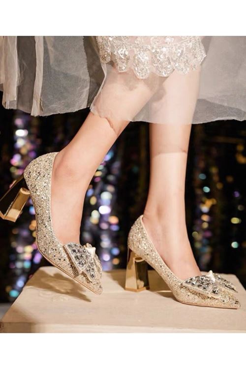 احذية نسائية صيفية حذاء كعب  