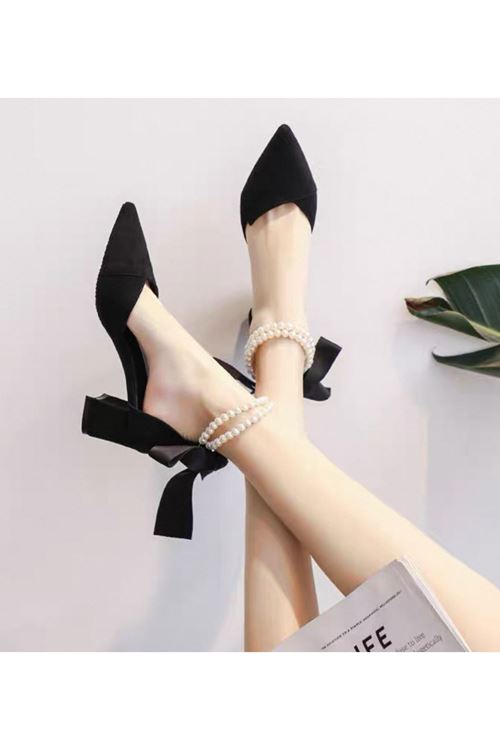 احذية نسائية صيفية حذاء كعب  