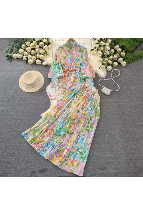 ملابس نسائية صيفية تنورة و قميص 