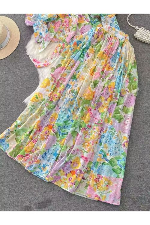 ملابس نسائية صيفية تنورة و قميص 