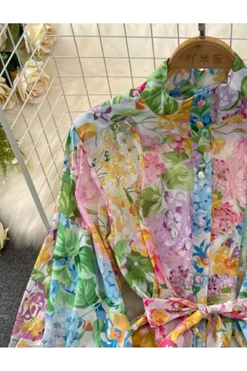 ملابس نسائية صيفية تنورة و قميص 