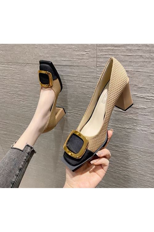 احذية نسائية صيفية حذاء كعب  