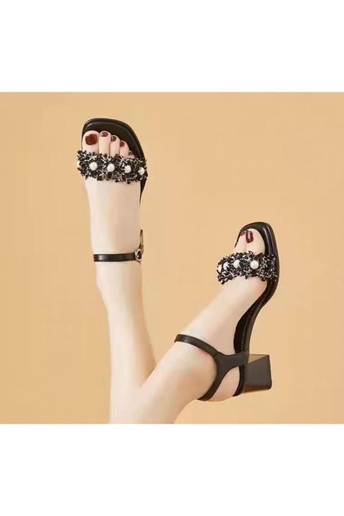 احذية نسائية صيفية حذاء كعب 