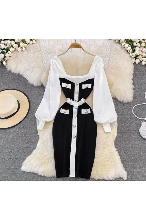 ملابس نسائية شتوية فستان 