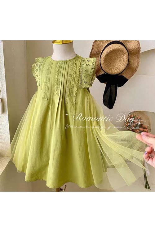 طفل بنت صيفية فستان 