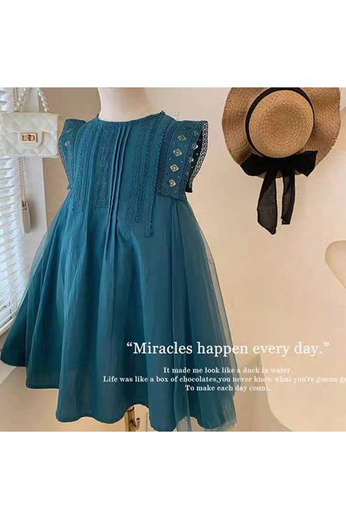 طفل بنت صيفية فستان 