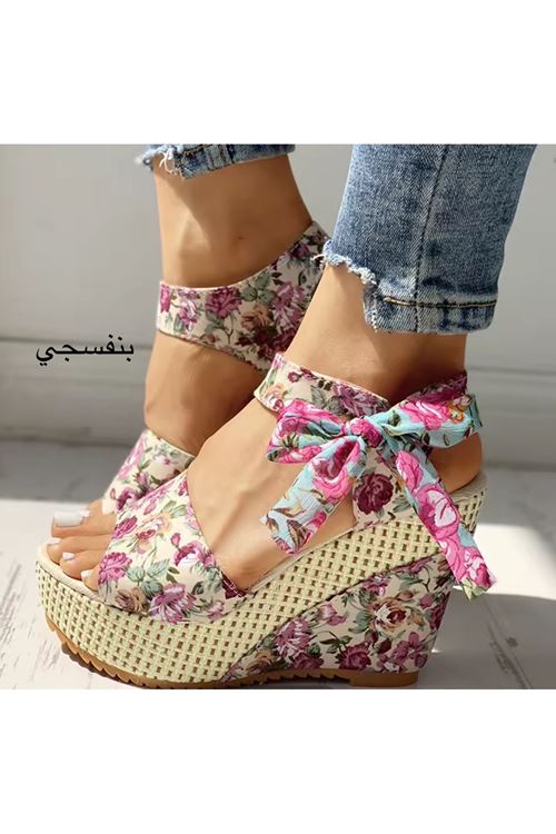 احذية نسائية صيفية حذاء كعب 