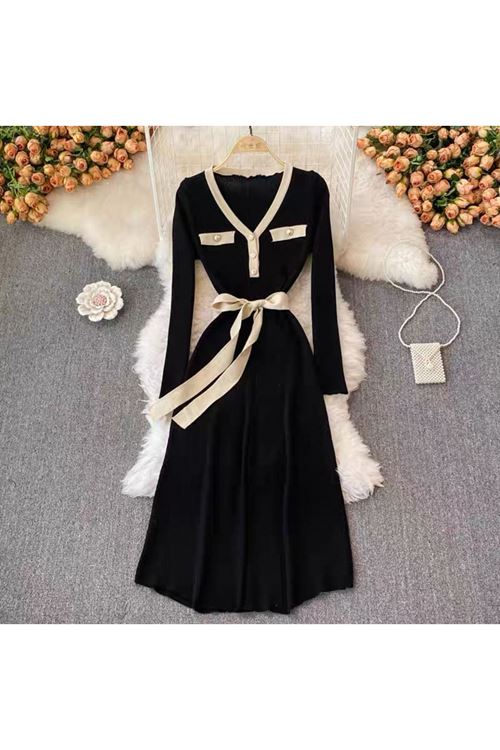 ملابس نسائية شتوية فستان 