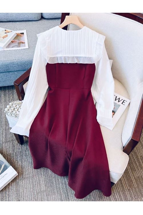 ملابس نسائية شتوية فستان 