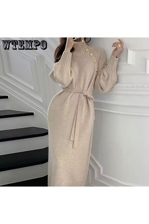 ملابس نسائية شتوية فستان 