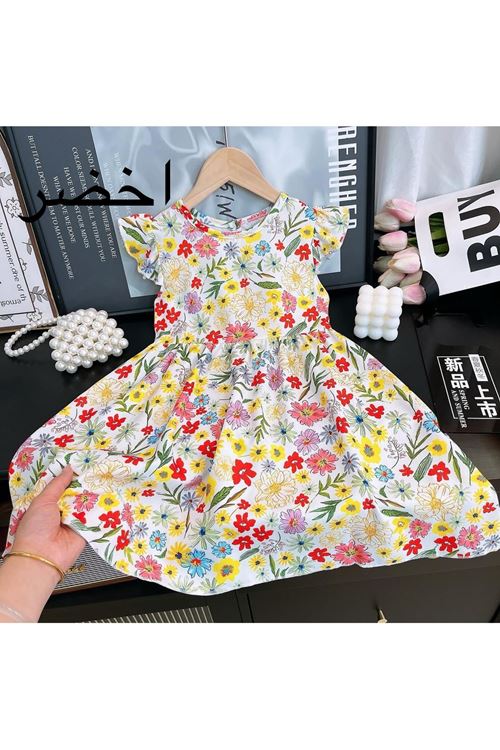 طفل بنت صيفية فستان