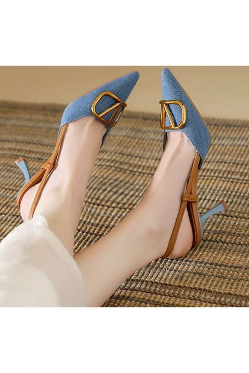 احذية نسائية صيفية حذاء كعب 