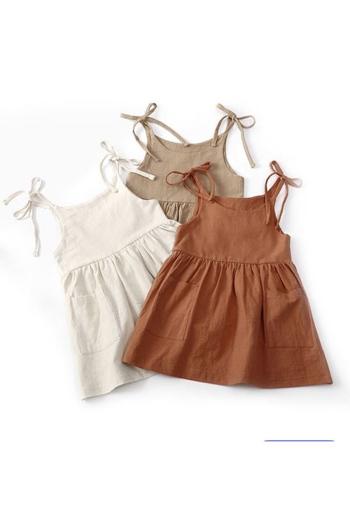 طفل بنت صيفية فستان