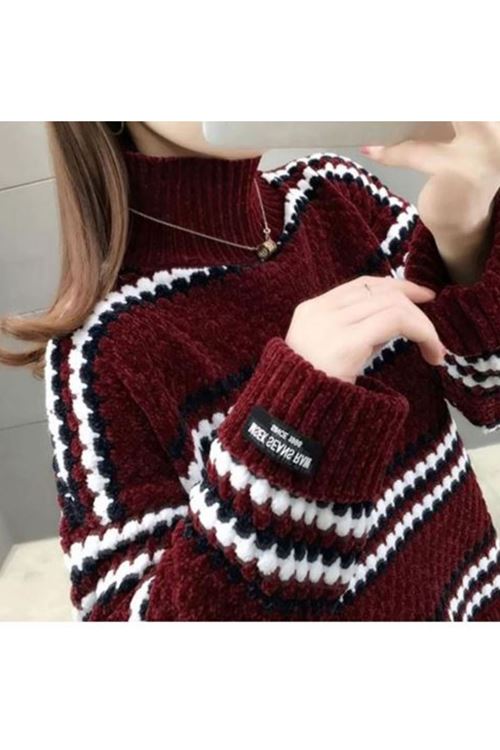 ملابس نسائية شتوية بلوز   