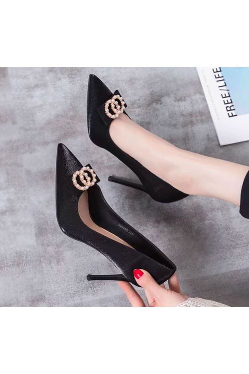 احذية نسائية صيفية حذاء كعب