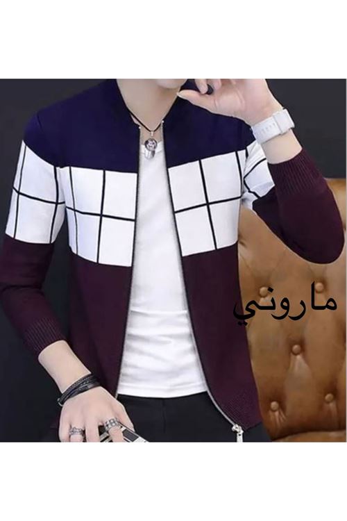 ملابس رجالية شتوية جاكت صوف