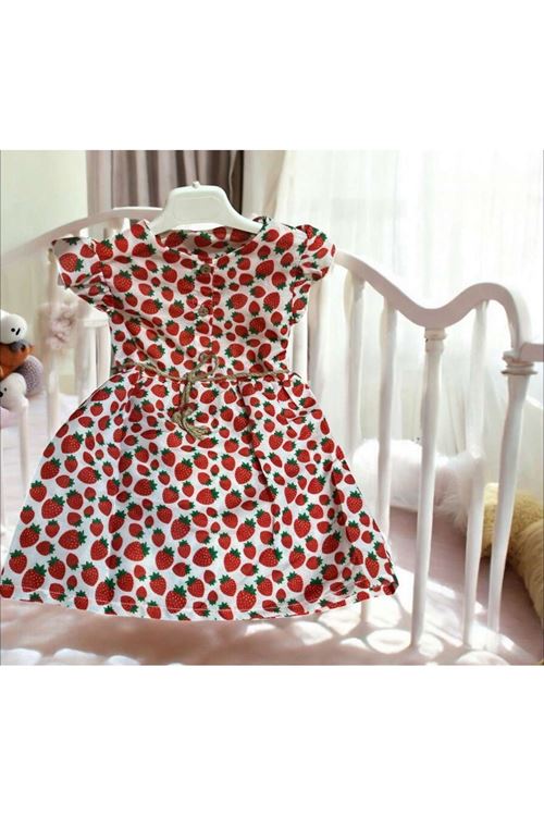 طفل بنت صيفية فستان 