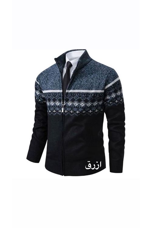 ملابس رجالية شتوية جاكيت صوف