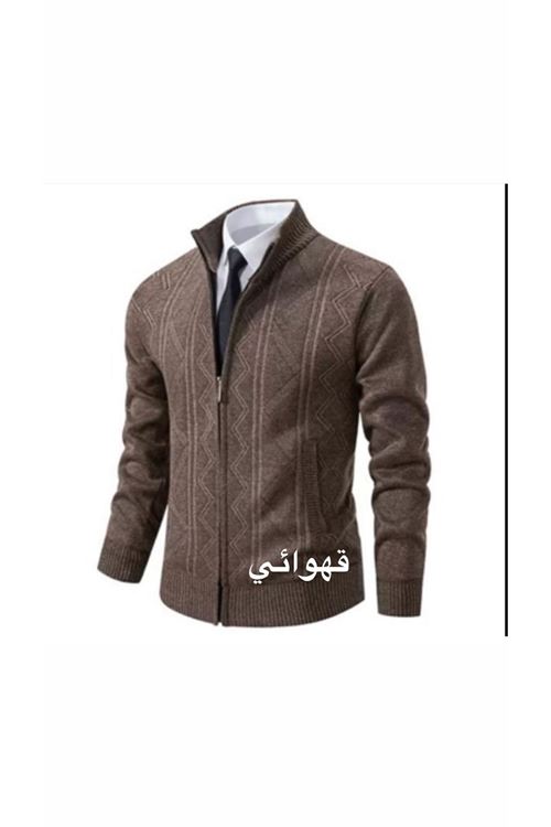 ملابس رجالية شتوية جاكيت صوف