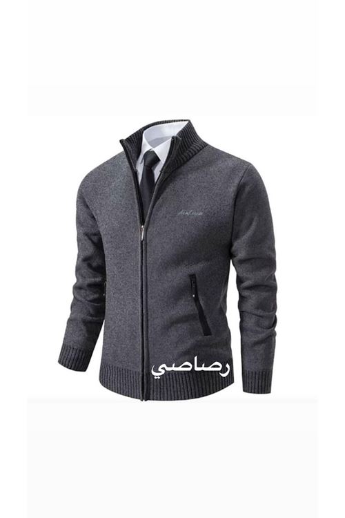 ملابس رجالية شتوية جاكيت صوف
