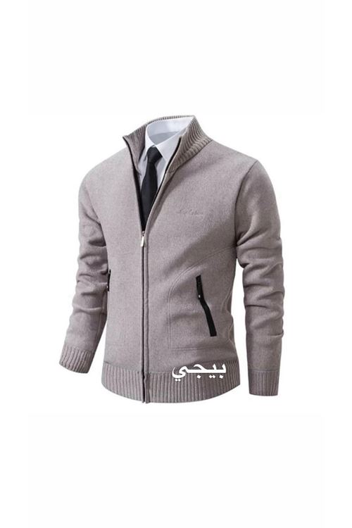 ملابس رجالية شتوية جاكيت صوف