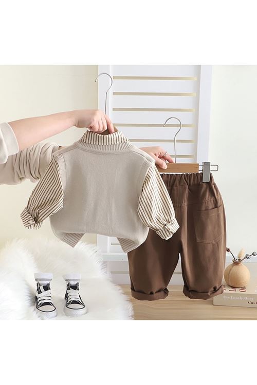 طفل ولد شتوية قاط