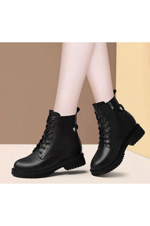 احذية نسائية شتوية بوت قصير كعب 