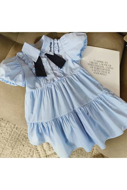 طفل بنت صيفية فستان 